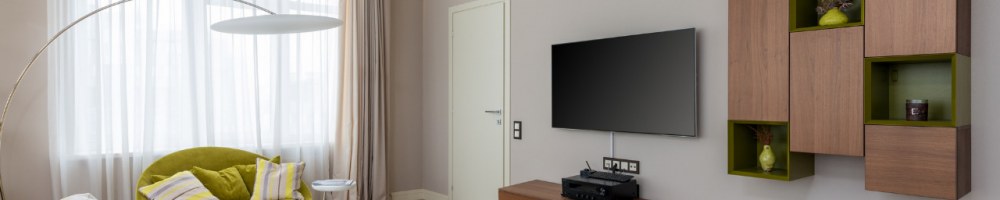 Brown TV cabinets – timeless element of the arrangement